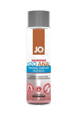 Анальный согревающий лубрикант на водной основе JO Anal H2O Warming, 4 oz - 120 мл